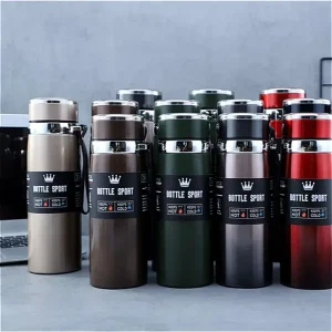 27oz Stainless Steel Insulated Travel Mug - Double Vacuum, Spill-Proof & Sweat-Resistant for Car, Outdoor Sports & Gifts - Ideal for Coffee & Tea