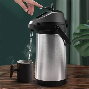 101.44oz Large Capacity Stainless Steel Thermal Water Bottle - Pressurized Hot Kettle For Home & Car Use, Perfect For Tea And Hot Drinks